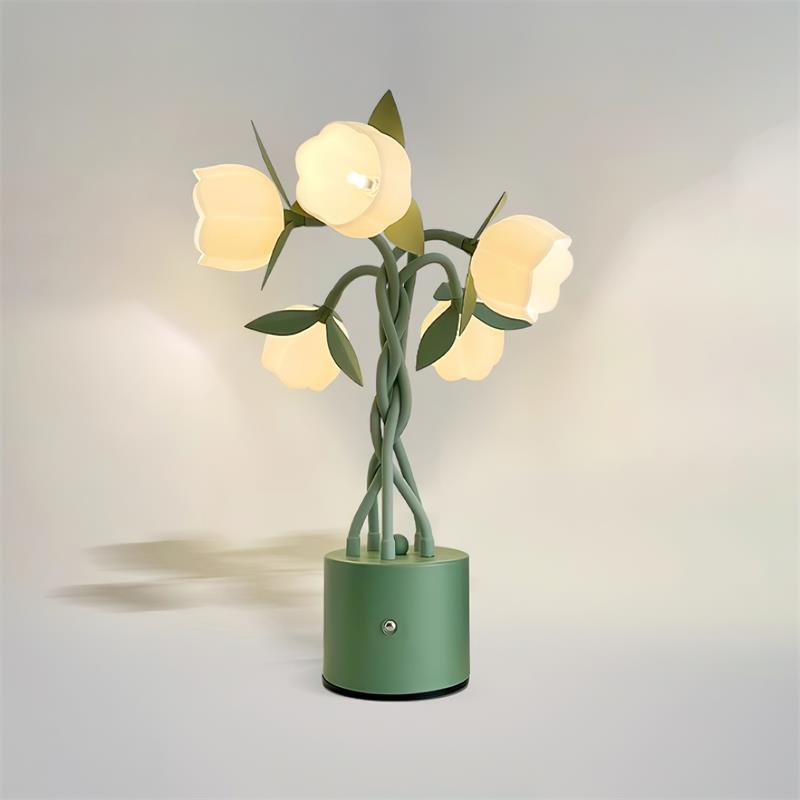 PetalLight - Elegant blomsterinspireret bordlampe