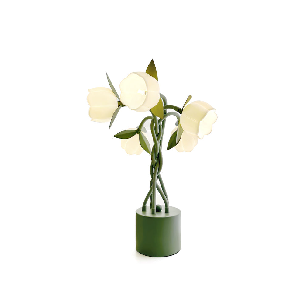 PetalLight - Elegant blomsterinspireret bordlampe