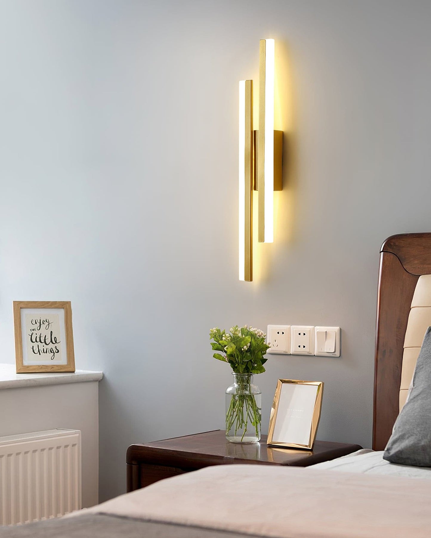 NordicShine - Elegante Wandleuchte mit LED-Technologie