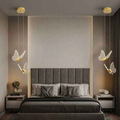 LuxeFarfalla - LED Hanglamp met Vlindervleugels