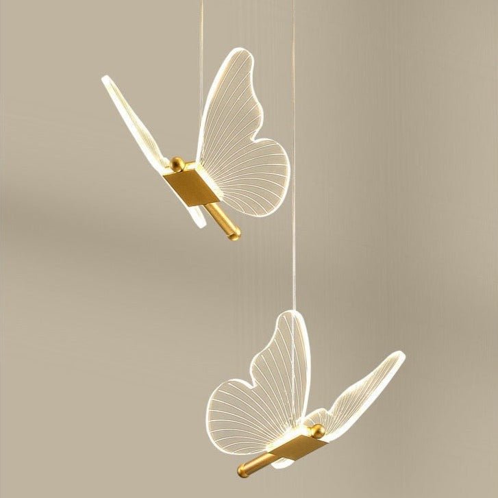 LuxeFarfalla - LED Hanglamp met Vlindervleugels