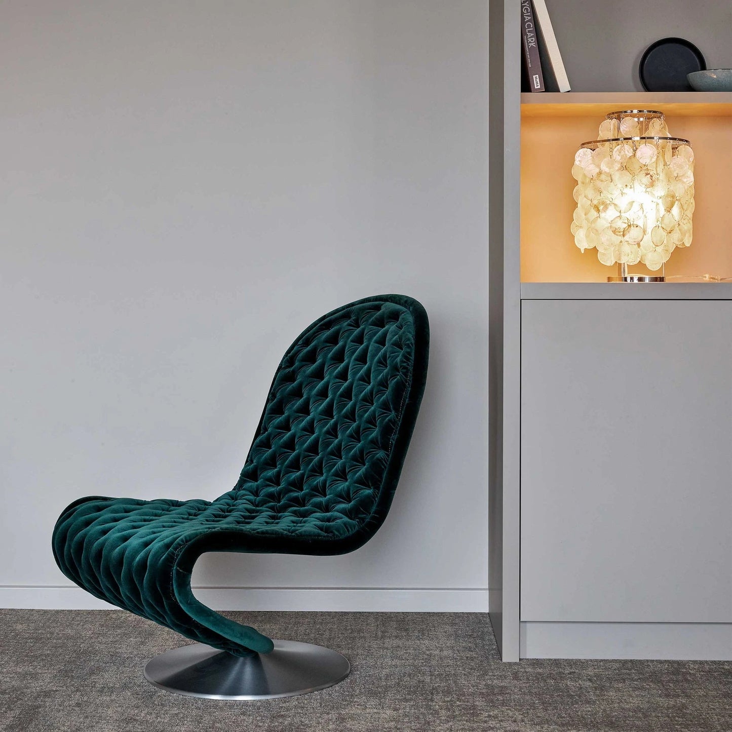 SeashellLuxe - Bordlampe med elegant skaldyrsdesign og hyggelig belysning