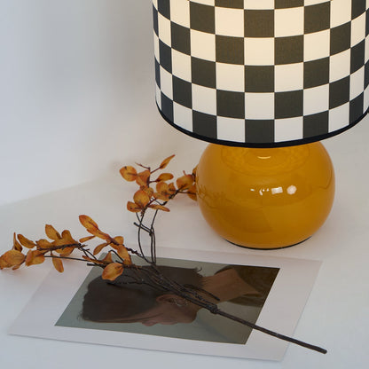 GridAura - Unique Geometric Table Lamp