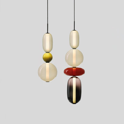 Pendant Light Made of Candied Glass