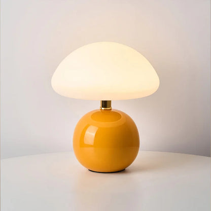 MushroomGlow - Elegante Franse Tafellamp