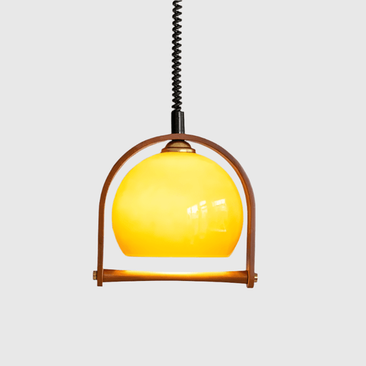 RetroWood - Vintage Bauhaus hengelampe