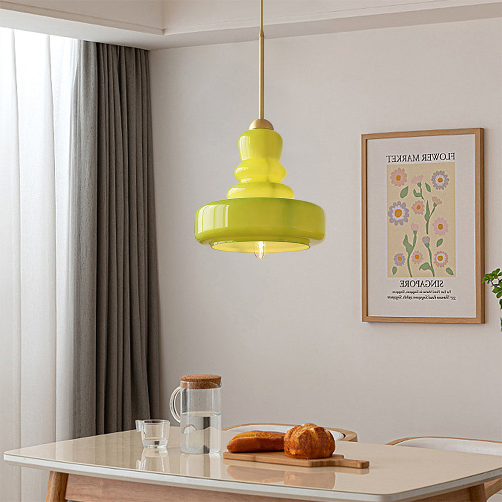 ColorSphere - Bauhaus Inspired Gourd Pendant Light
