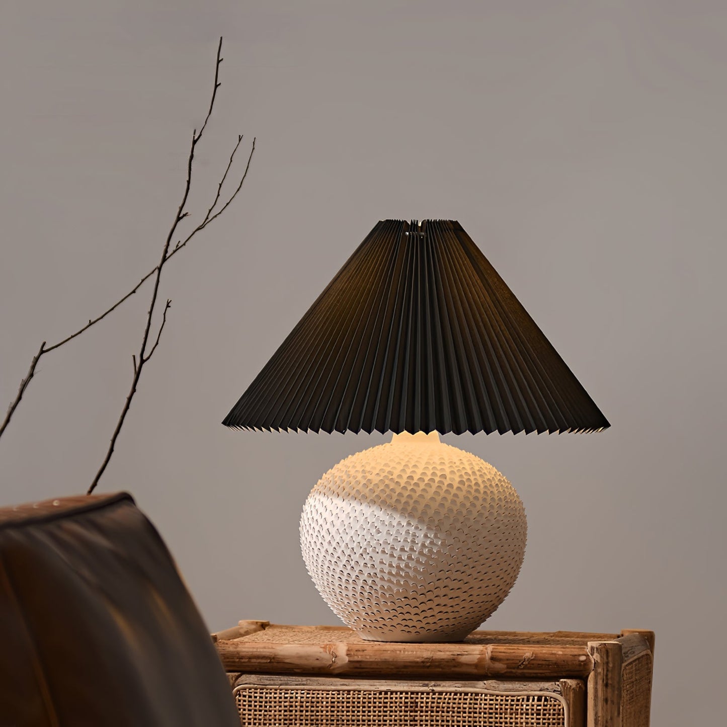 Keramisk overflade bordlampe