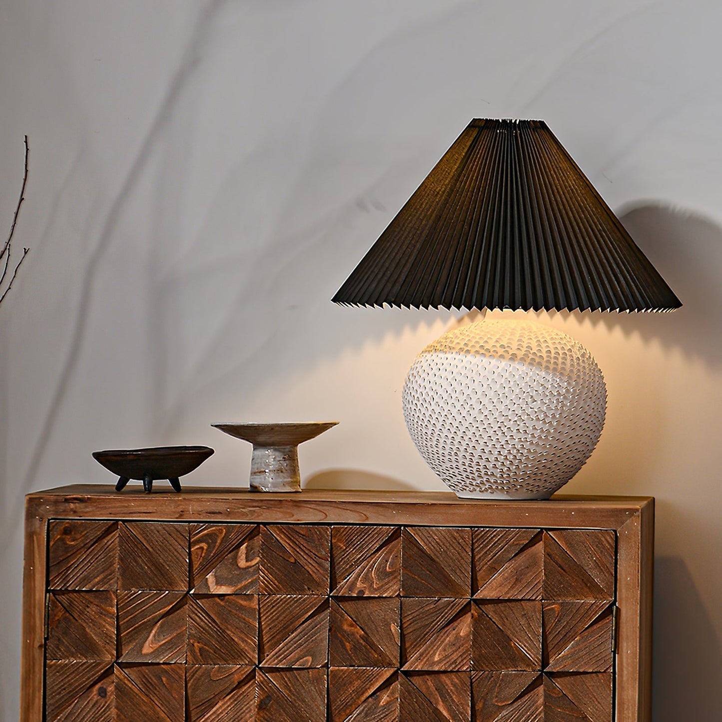 Keramisk overflade bordlampe