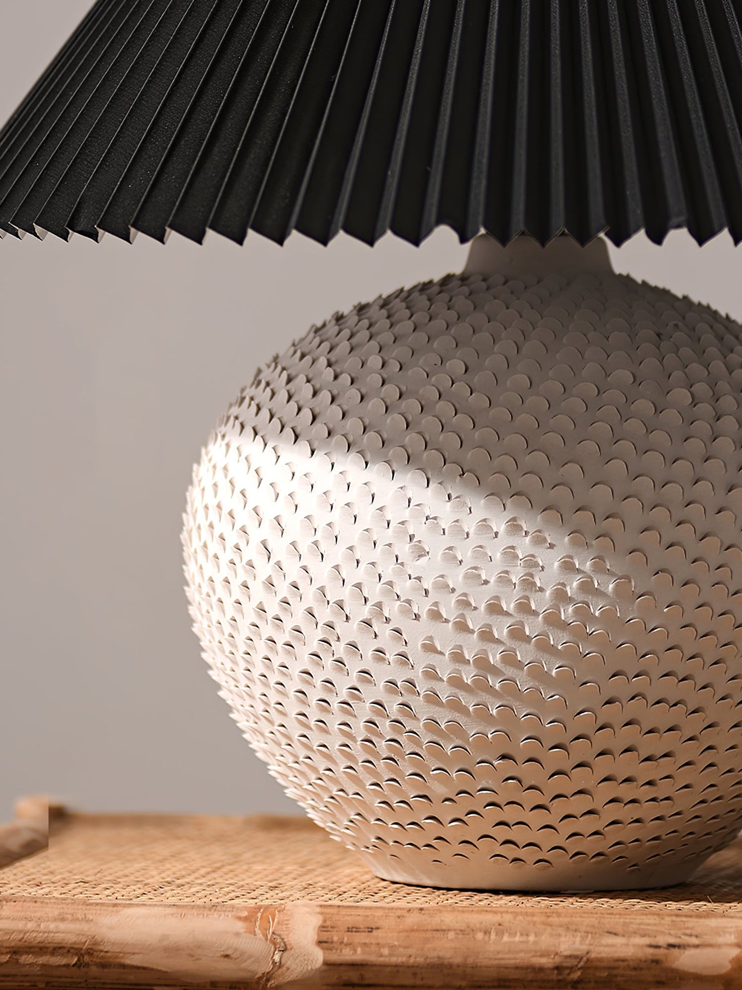 Keramisk overflade bordlampe