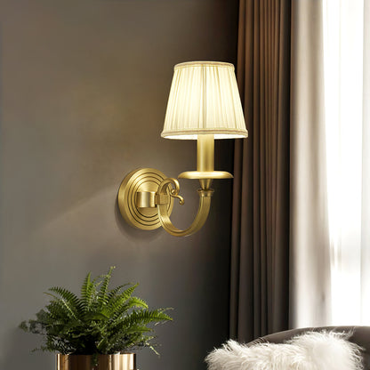 RoyalGlow - Lampe Murale Or Royal pour un Éclairage Luxueux