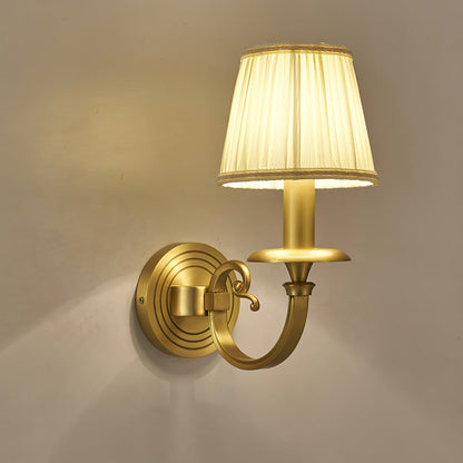 RoyalGlow - Lampe Murale Or Royal pour un Éclairage Luxueux