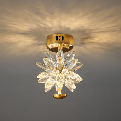FlowerLuxe - Deckenlampe mit floralem Design und subtiler Beleuchtung