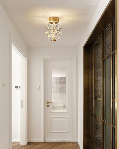 FlowerLuxe - Deckenlampe mit floralem Design und subtiler Beleuchtung
