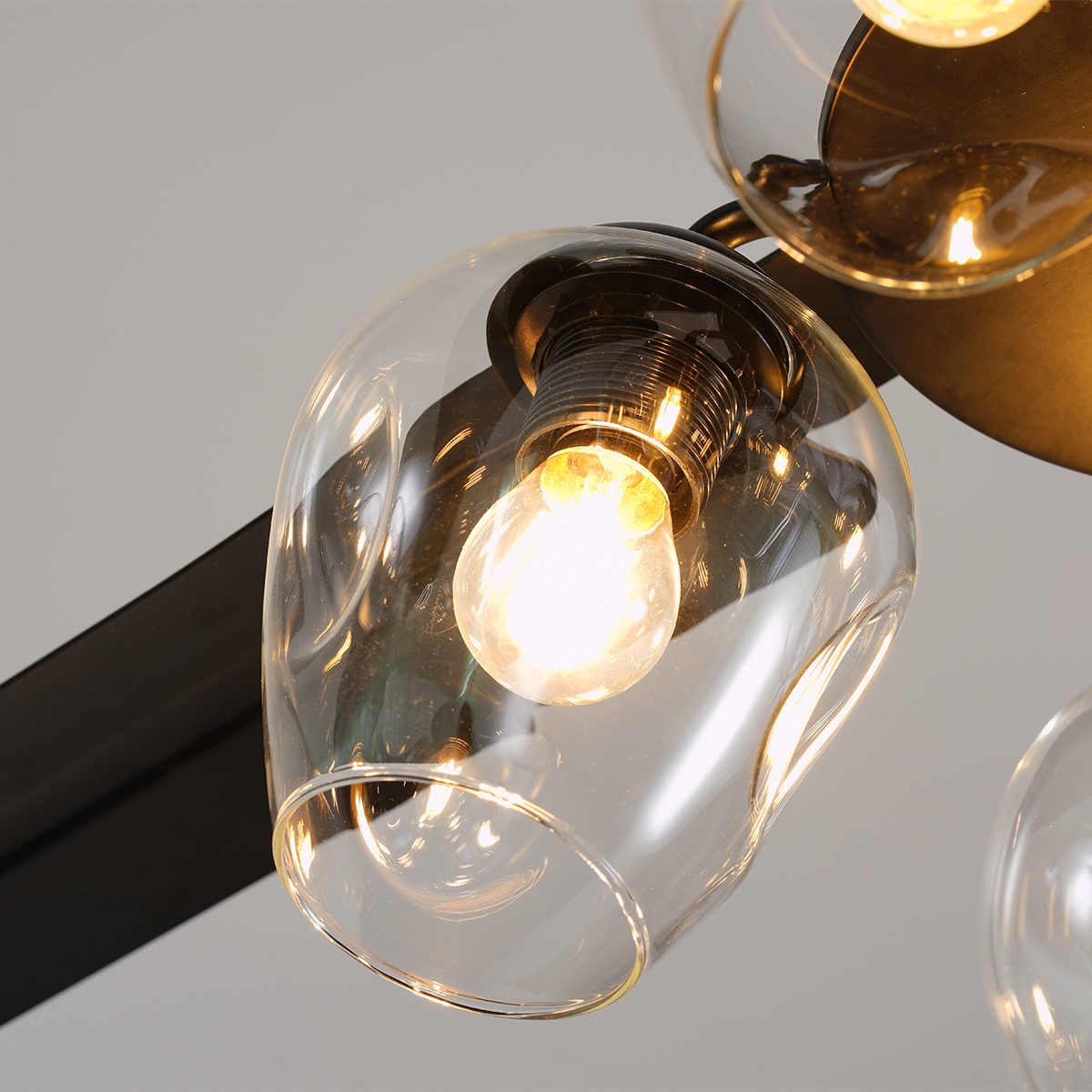 ClearSpin - Elegant Glass Ceiling Fan