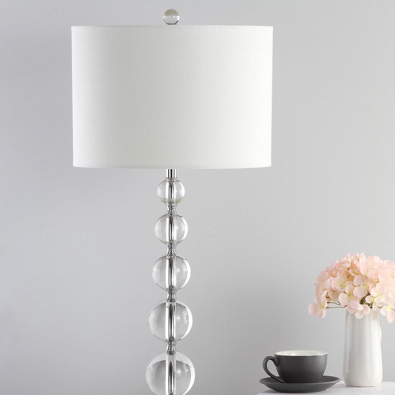 LichtSfeer - Bordlampe med elegant krystalkugleform