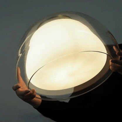 ShimmerDome | Elegant Glass Dome Lamp