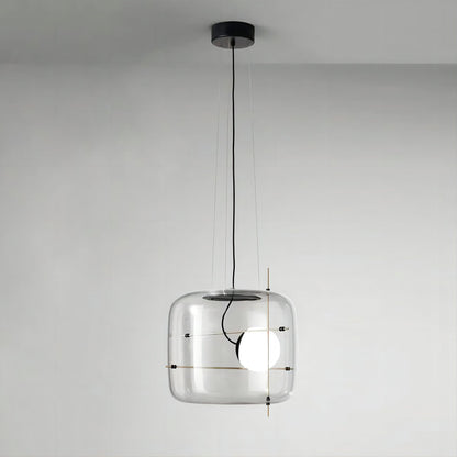 Plot Glas Anhänger Lampe