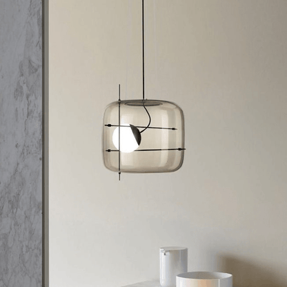 Plot Glas Anhänger Lampe