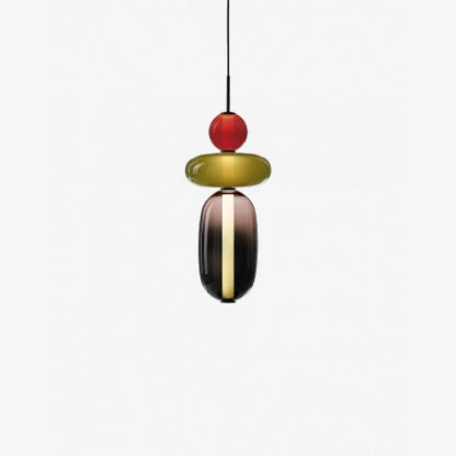 Pendant Light Made of Candied Glass