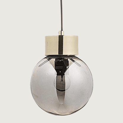 GlitterGold - Lampe suspendue en verre doré