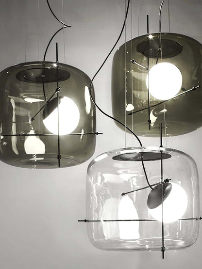 Plot Glas Anhänger Lampe