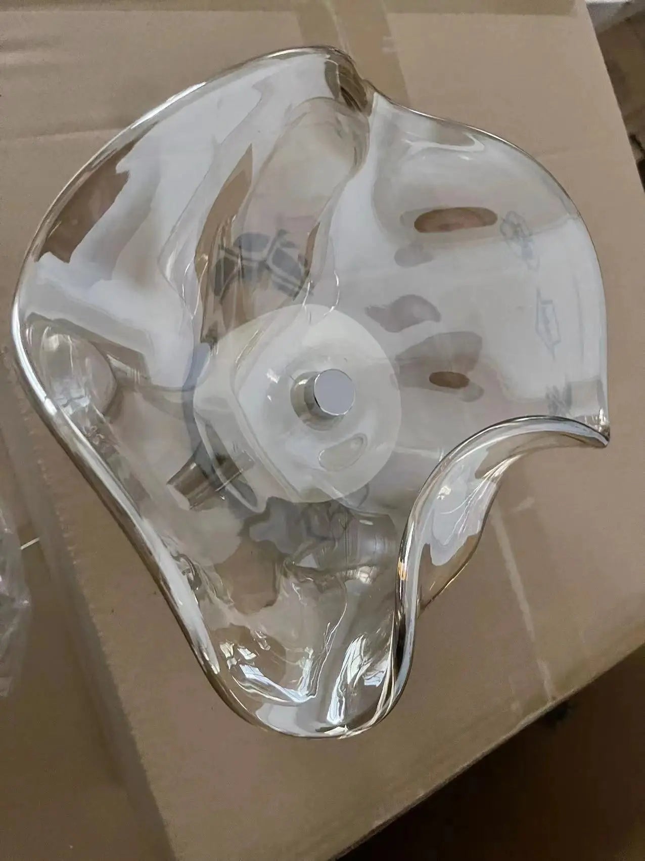 ModernGlow - Lampe murale en verre