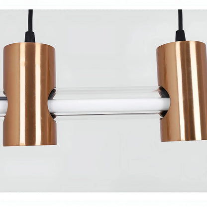 GlowElevate - Stilig lysekrone i gulldesign