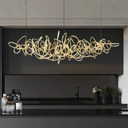 AuroraGlow - Gold Design Lamp