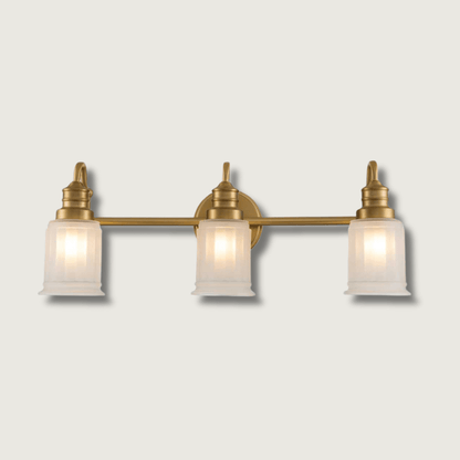 BrassShine - Wall Lamp with 3 Light Sources
