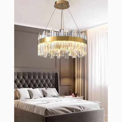 VetroGlow - Moderne glas trommelysependel