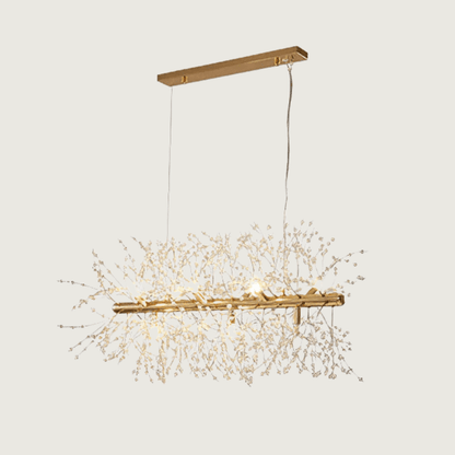 LuxeLumi - Moderne LED-Beleuchtung mit goldenen Akzenten