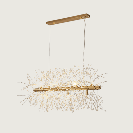 LuxeLumi - Modern LED Lighting with Gold Accents