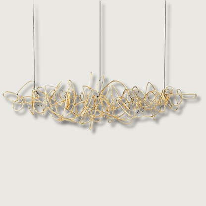 AuroraGlow - Gold Design Lamp
