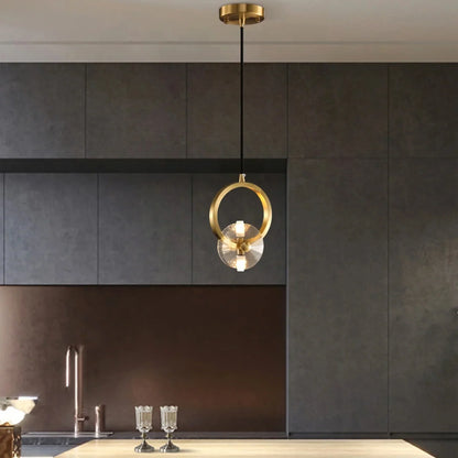AurumShine - Elegant Gold Chandelier