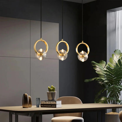AurumShine - Elegant Gold Chandelier