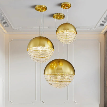 GlamGold - Crystal Ball Chandelier