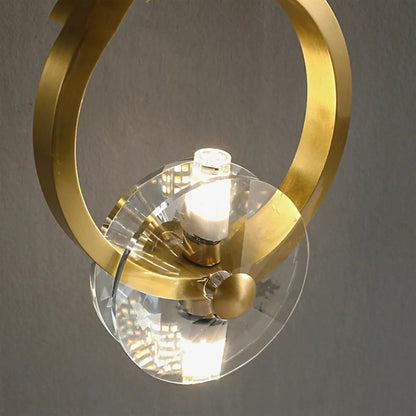 AurumShine - Elegant Gold Chandelier