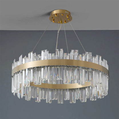 VetroGlow - Moderne glas trommelysependel