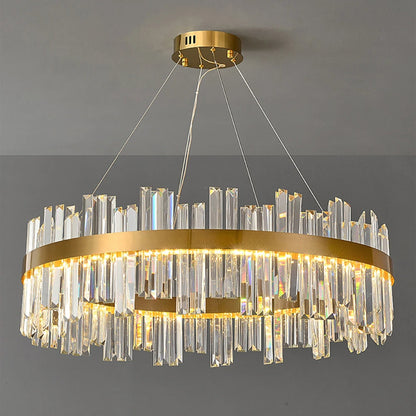 VetroGlow - Moderne glas trommelysependel