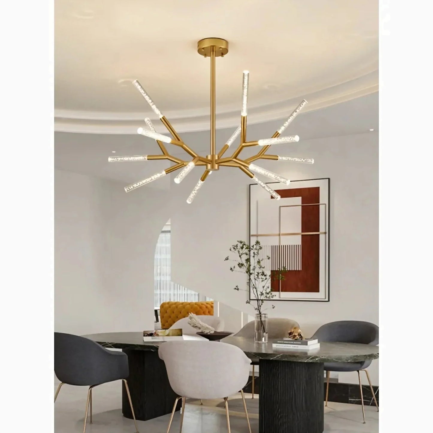 LumiTwigs - Modern Branch LED Crystal Chandelier