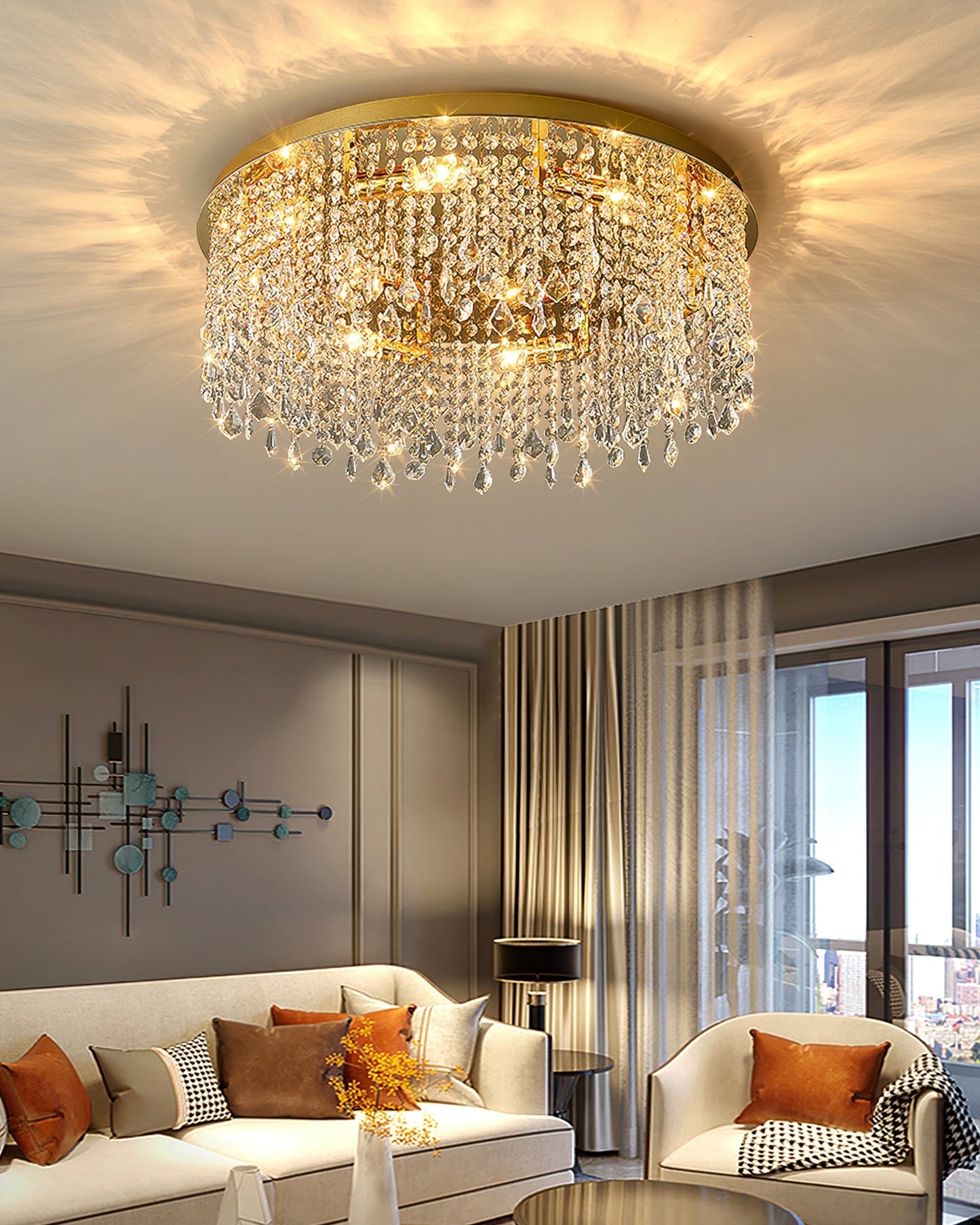 BeirioGlam - Luxus-Deckenlampe