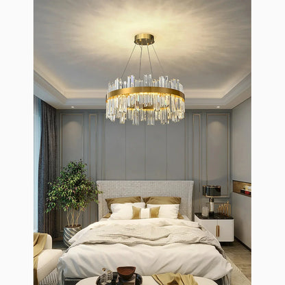 VetroGlow - Moderne glas trommelysependel