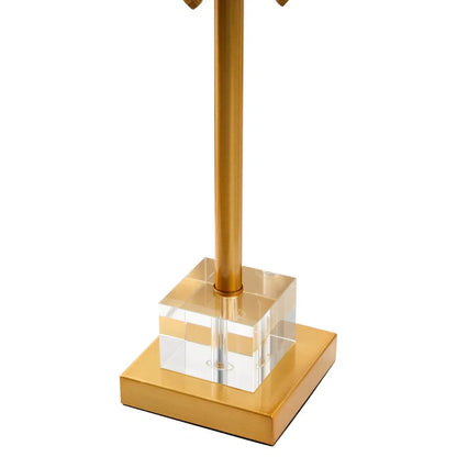 Metaluxe - Lampe de table en or