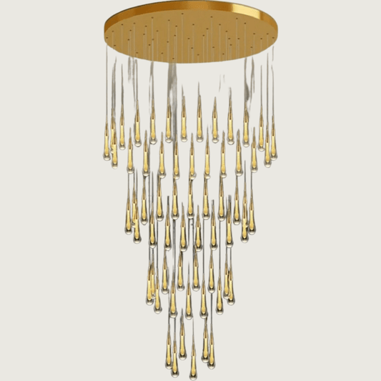 CrystalLuxe - Pendelleuchte mit Kristallen für das Wohnzimmer