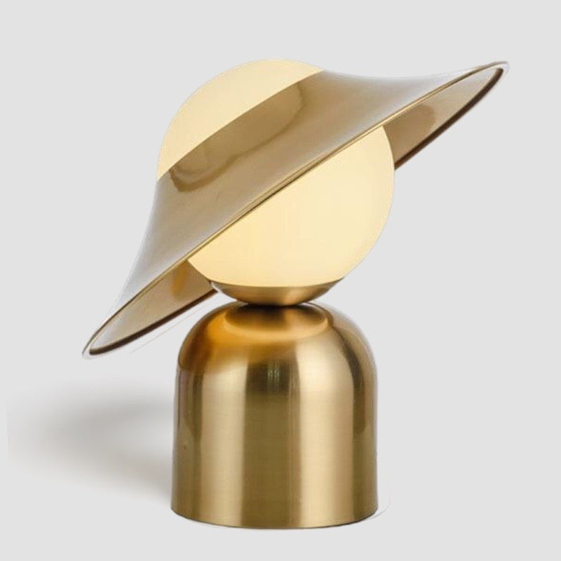 NordicGlow - Guld Stil Bordlampe