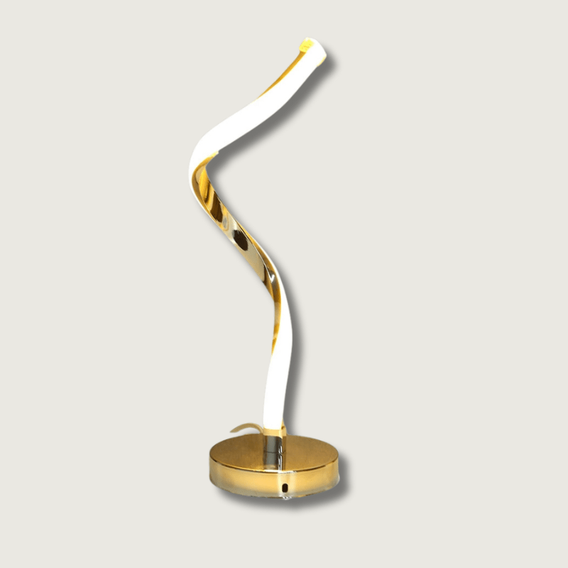 SpiralBeam - LED-Schreibtischlampe mit Spiraldesign für das Schlafzimmer