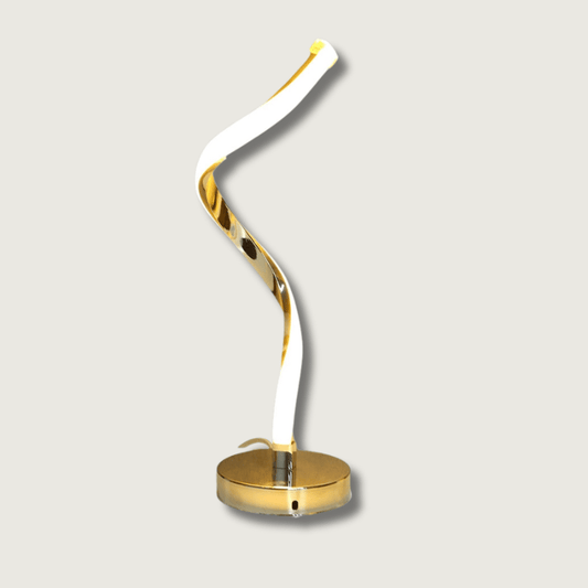 SpiralBeam - LED-Schreibtischlampe mit Spiraldesign für das Schlafzimmer