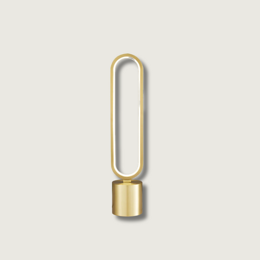 LuxePerigee - Bordlampe med subtil elegance og stemningsfuld belysning
