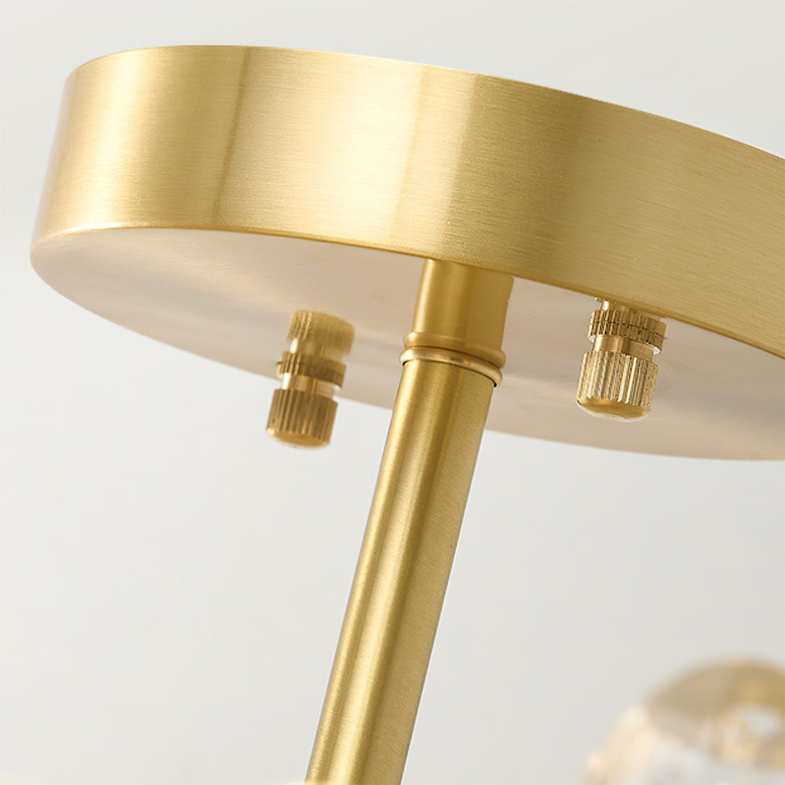 LuxePetal - Ceiling Light with Crystal Petals and Subtle Lighting